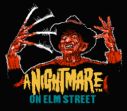 A Nightmare on Elm Street title screenshot